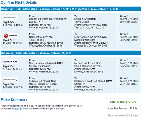 dfw to mnl|American Airlines® .